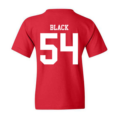 Nebraska - NCAA Football : Brendan Black - Fashion Shersey Youth T-Shirt-1