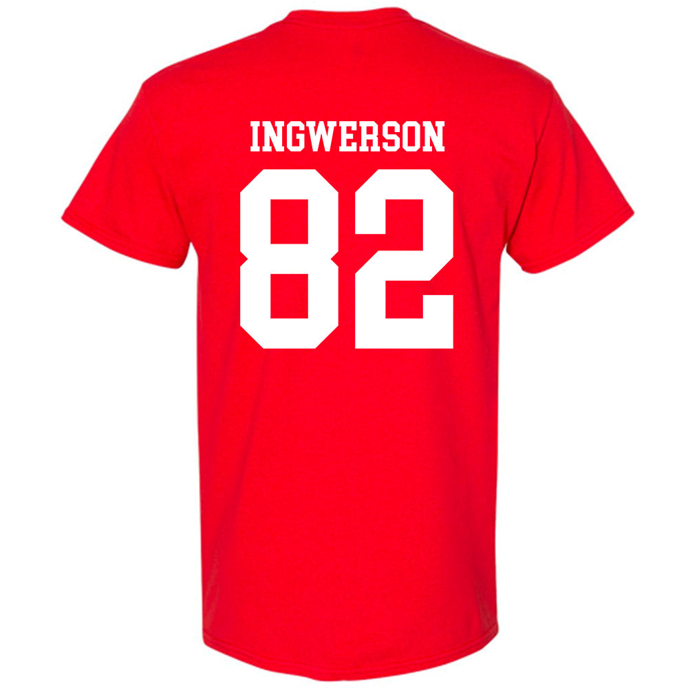 Nebraska - NCAA Football : Eric Ingwerson - Fashion Shersey T-Shirt-1