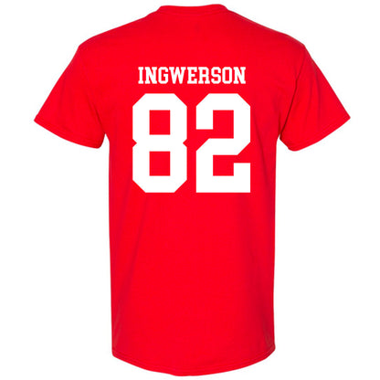 Nebraska - NCAA Football : Eric Ingwerson - Fashion Shersey T-Shirt-1