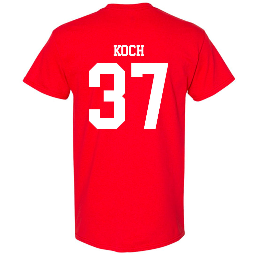 Nebraska - NCAA Football : Kamdyn Koch - Fashion Shersey T-Shirt-1