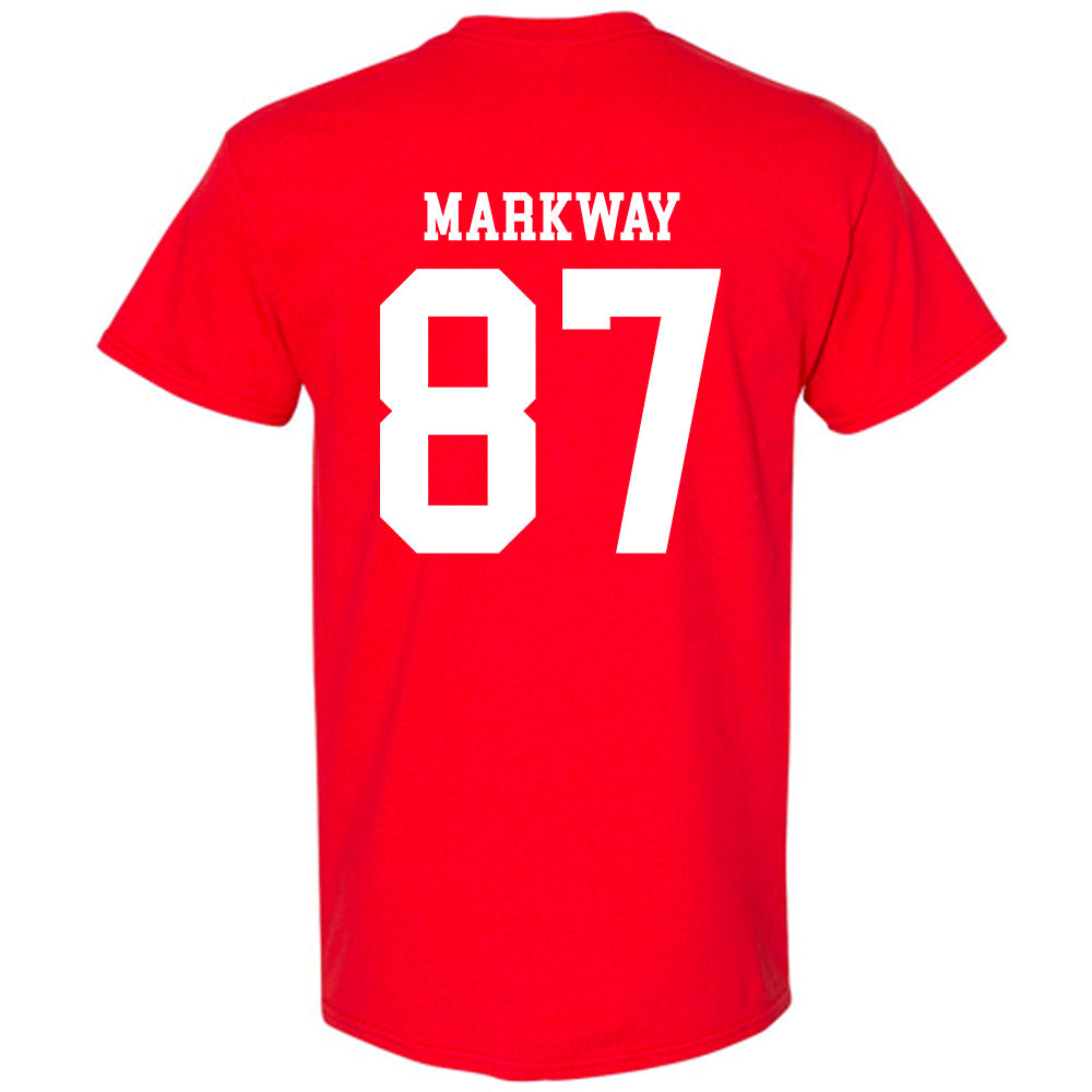 Nebraska - NCAA Football : Mac Markway - Fashion Shersey T-Shirt-1