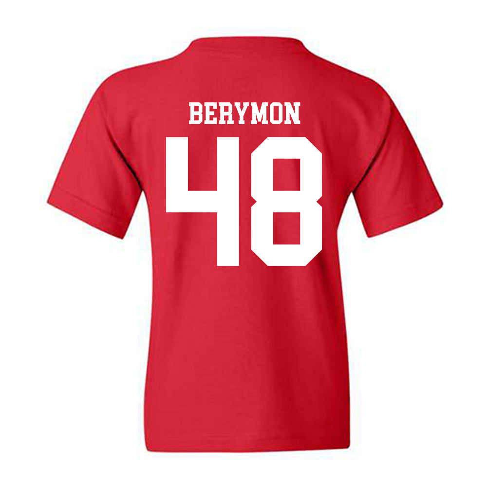 Nebraska - NCAA Football : Dylan Berymon - Fashion Shersey Youth T-Shirt-1