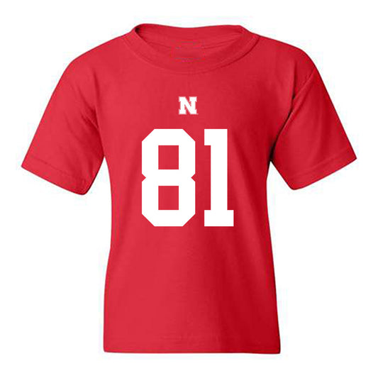 Nebraska - NCAA Football : Hayes Miller - Fashion Shersey Youth T-Shirt-0