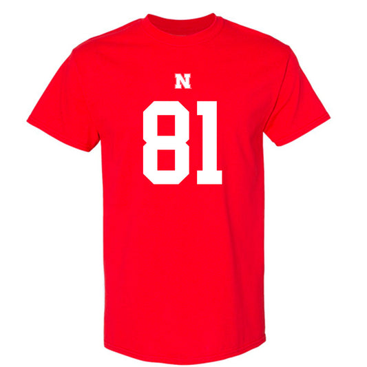 Nebraska - NCAA Football : Hayes Miller - Fashion Shersey T-Shirt-0