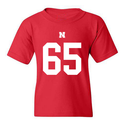 Nebraska - NCAA Football : Paul Mubenga - Fashion Shersey Youth T-Shirt-0