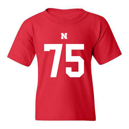 Nebraska - NCAA Football : Tyler Knaak - Fashion Shersey Youth T-Shirt-0