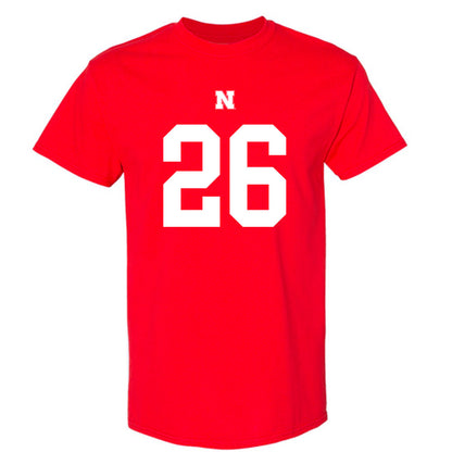 Nebraska - NCAA Football : Dwayne Mcdougle - Fashion Shersey T-Shirt-0
