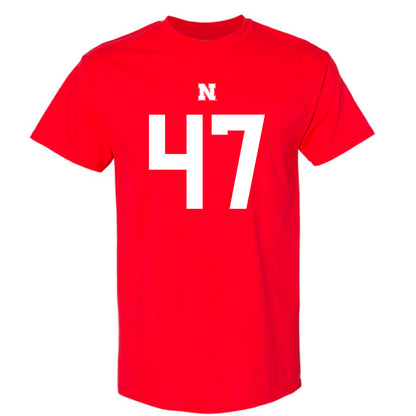 Nebraska - NCAA Football : Gage Stenger - Fashion Shersey T-Shirt-0