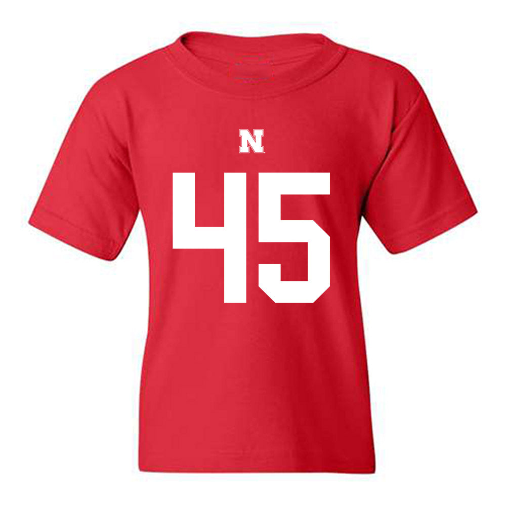 Nebraska - NCAA Football : Dylan Rogers - Fashion Shersey Youth T-Shirt-0