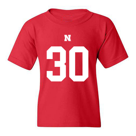 Nebraska - NCAA Football : Jasin Shiggs - Fashion Shersey Youth T-Shirt-0