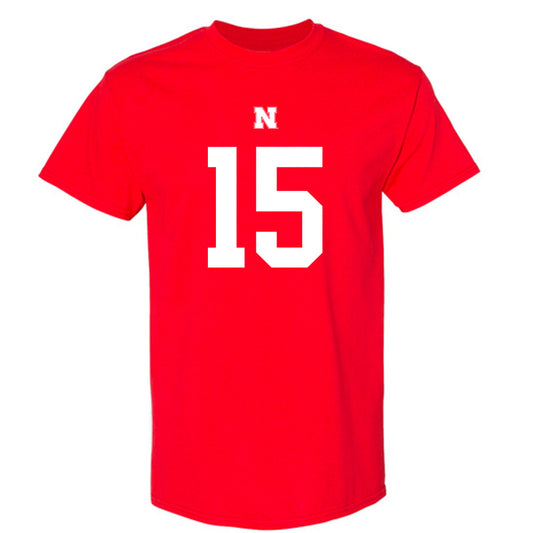 Nebraska - NCAA Football : Anthony Jones Jr. - Fashion Shersey T-Shirt-0