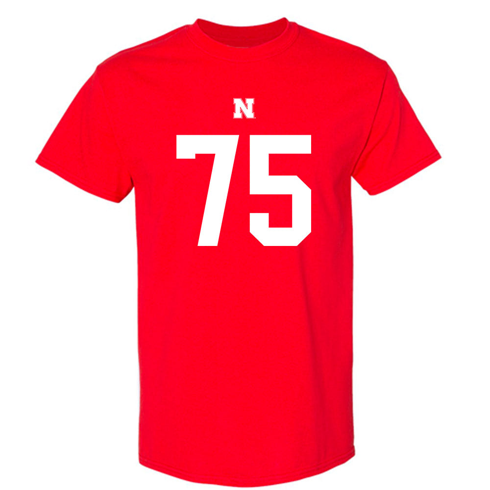 Nebraska - NCAA Football : Tyler Knaak - Fashion Shersey T-Shirt-0