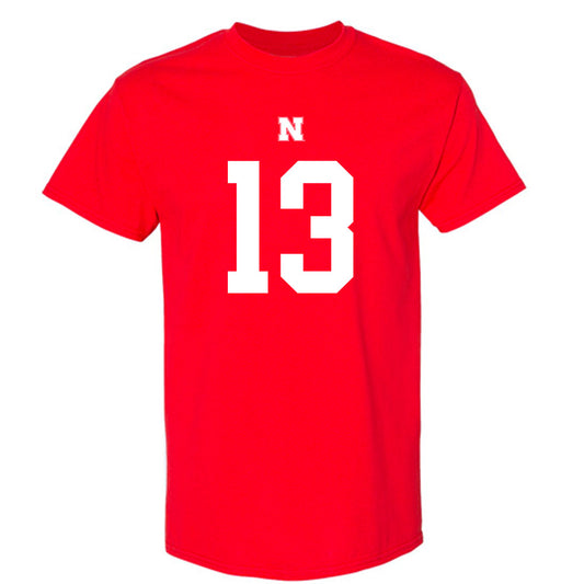Nebraska - NCAA Football : Nyziah Hunter - Fashion Shersey T-Shirt-0