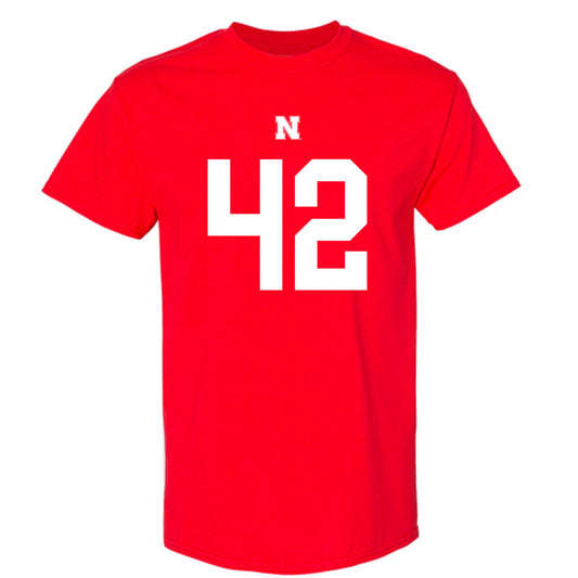 Nebraska - NCAA Football : Derek Wacker - Fashion Shersey T-Shirt-0