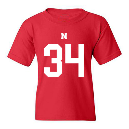 Nebraska - NCAA Football : Owen Stoudmire - Fashion Shersey Youth T-Shirt-0