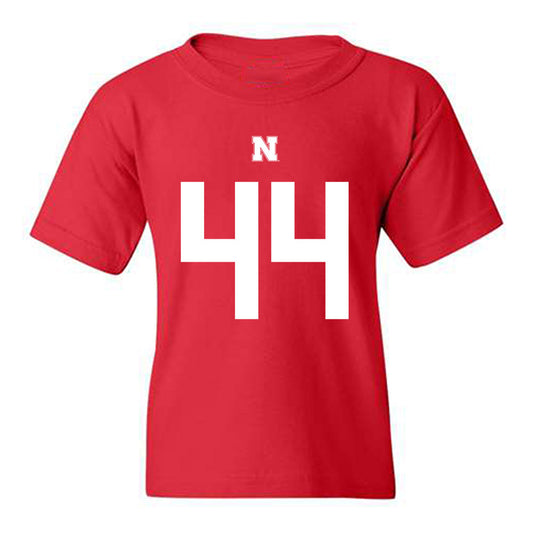 Nebraska - NCAA Football : Jahsear Whittington - Fashion Shersey Youth T-Shirt-0