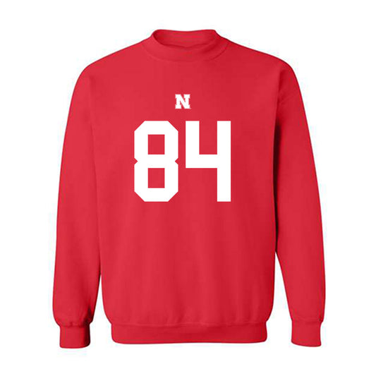 Nebraska - NCAA Football : Isaiah Mozee - Fashion Shersey Crewneck Sweatshirt-0