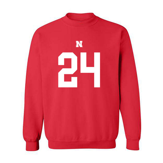 Nebraska - NCAA Football : Nalin Scott - Fashion Shersey Crewneck Sweatshirt-0