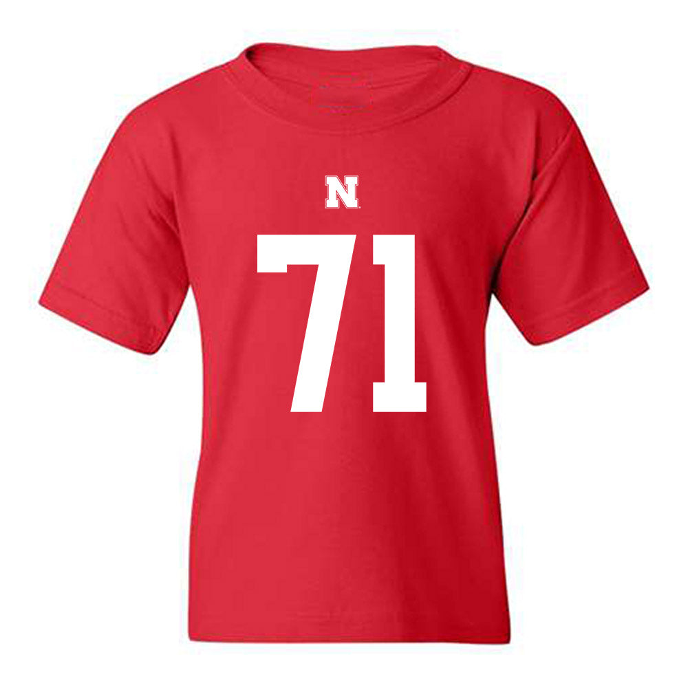 Nebraska - NCAA Football : Tyson Terry - Fashion Shersey Youth T-Shirt-0