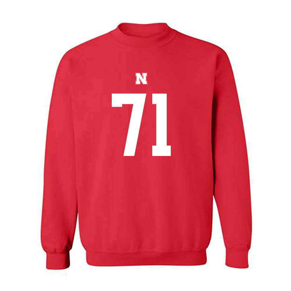 Nebraska - NCAA Football : Tyson Terry - Fashion Shersey Crewneck Sweatshirt-0