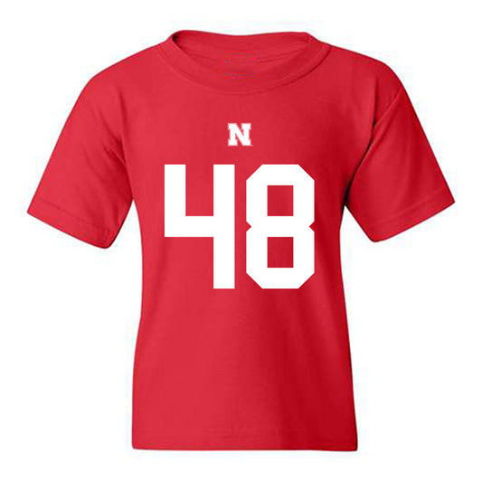 Nebraska - NCAA Football : Dylan Berymon - Fashion Shersey Youth T-Shirt-0