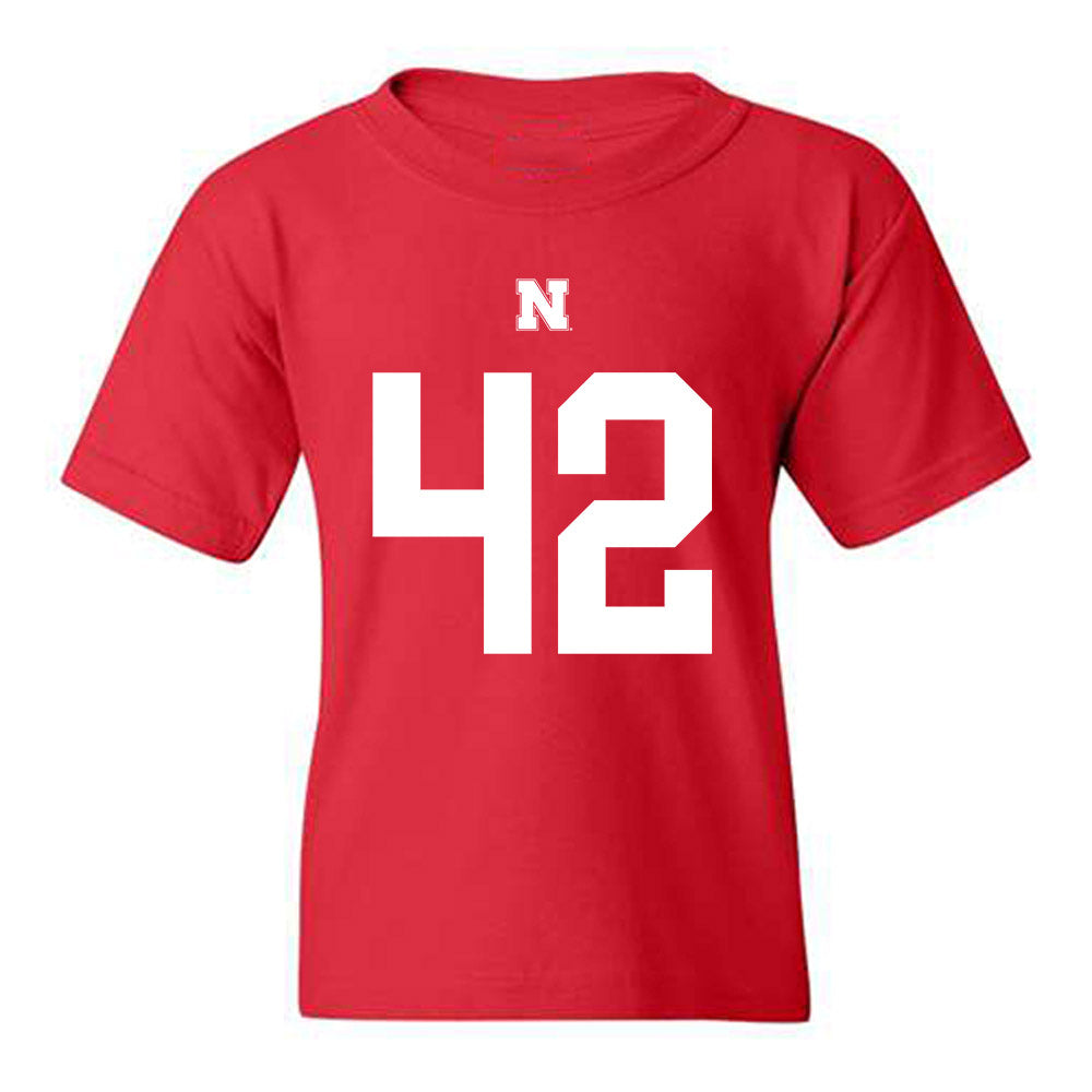 Nebraska - NCAA Football : Derek Wacker - Fashion Shersey Youth T-Shirt-0