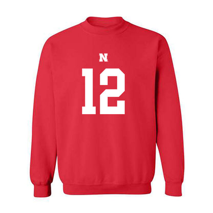 Nebraska - NCAA Football : Daniel Kaelin - Fashion Shersey Crewneck Sweatshirt-0