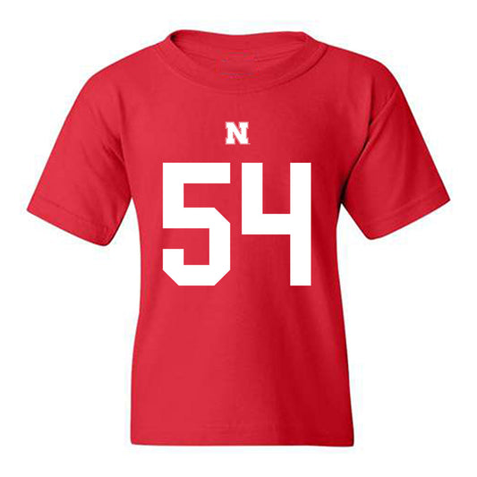 Nebraska - NCAA Football : Brendan Black - Fashion Shersey Youth T-Shirt-0