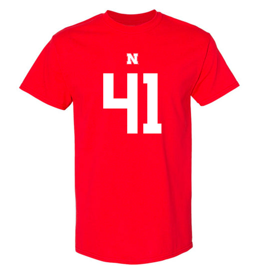 Nebraska - NCAA Football : Tanner Terch - Fashion Shersey T-Shirt-0