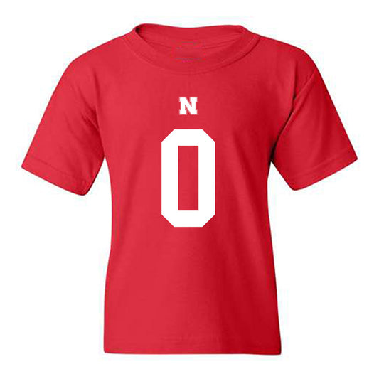 Nebraska - NCAA Football : Owen Chambliss - Fashion Shersey Youth T-Shirt-0