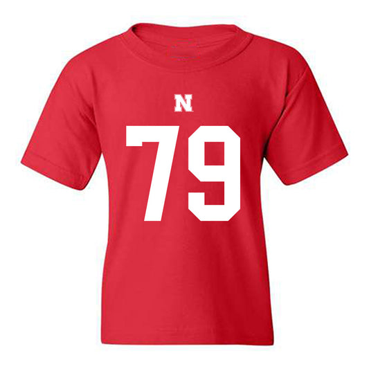 Nebraska - NCAA Football : Shawn Hammerbeck - Fashion Shersey Youth T-Shirt-0