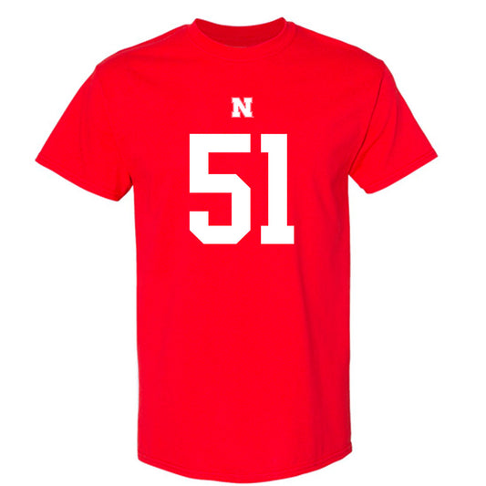 Nebraska - NCAA Football : Dawson Merritt - Fashion Shersey T-Shirt-0