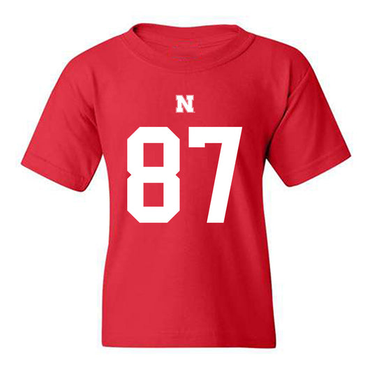 Nebraska - NCAA Football : Mac Markway - Fashion Shersey Youth T-Shirt-0