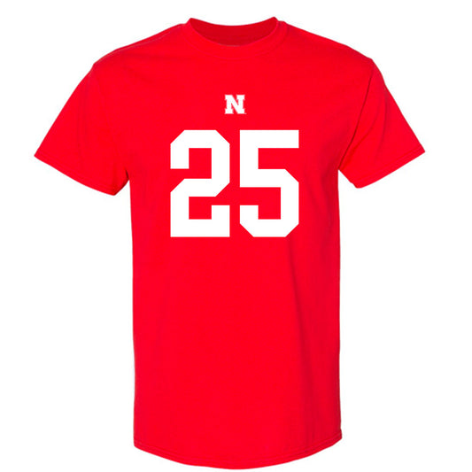 Nebraska - NCAA Football : Jamal Rule - Fashion Shersey T-Shirt-0