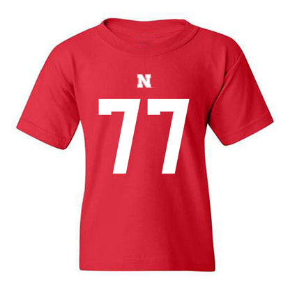 Nebraska - NCAA Football : Gunnar Gottula - Fashion Shersey Youth T-Shirt-0