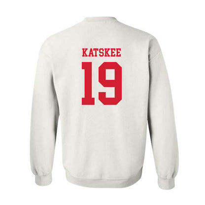 Nebraska - NCAA Baseball : Cooper Katskee - Sports Shersey Crewneck Sweatshirt-1