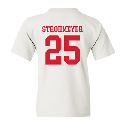Nebraska - NCAA Baseball : Reed Strohmeyer - Sports Shersey Youth T-Shirt-1