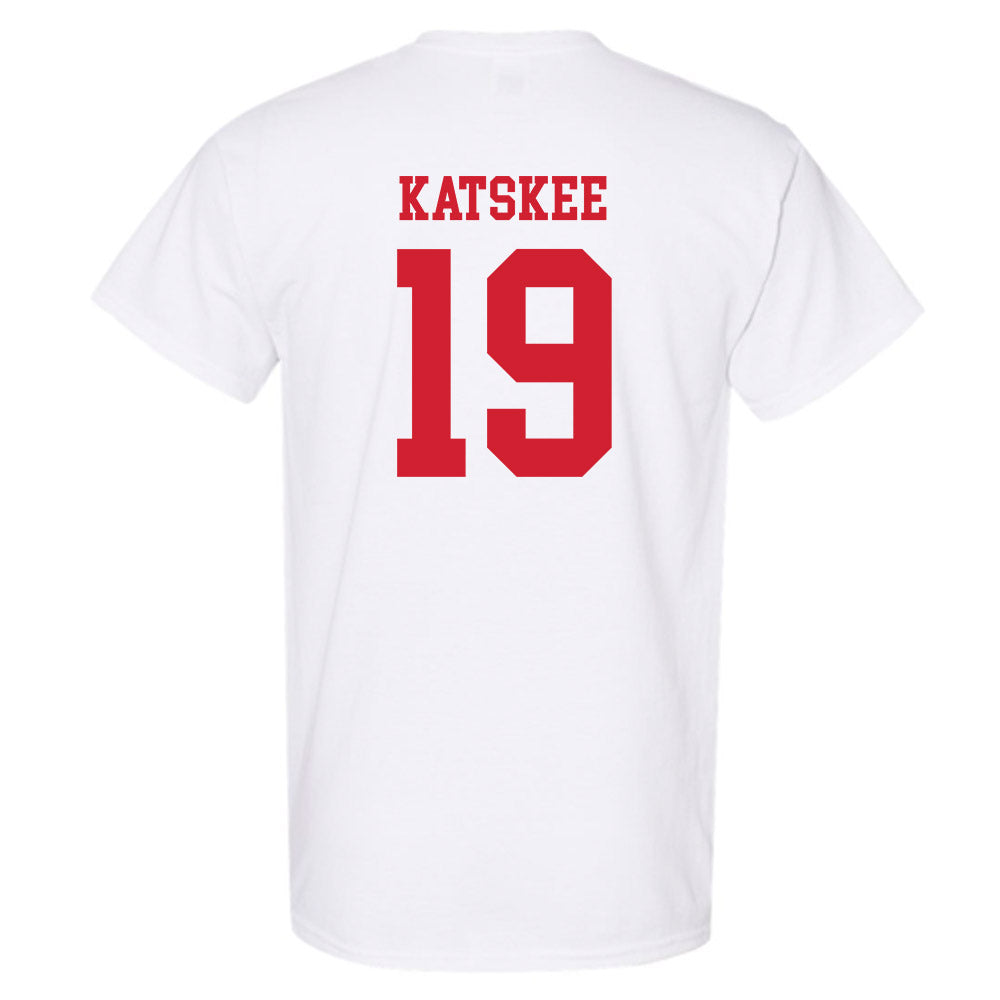 Nebraska - NCAA Baseball : Cooper Katskee - Sports Shersey T-Shirt-1