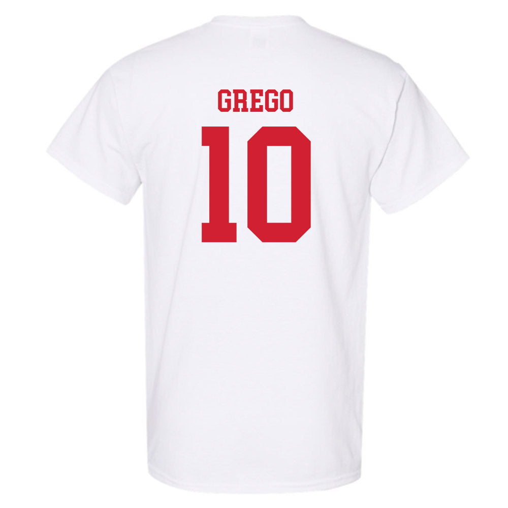 Nebraska - NCAA Baseball : Drew Grego - Sports Shersey T-Shirt-1