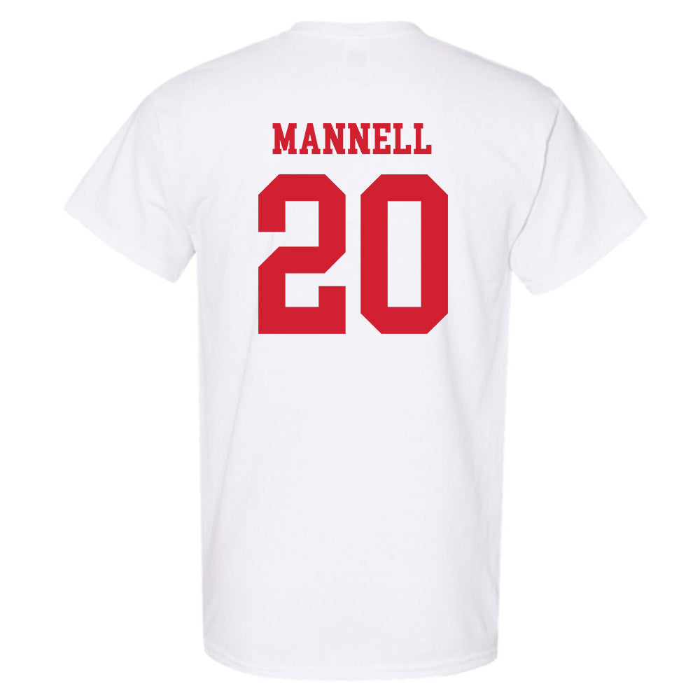 Nebraska - NCAA Baseball : Kevin Mannell - Sports Shersey T-Shirt-1