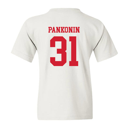 Nebraska - NCAA Baseball : Auden Pankonin - Sports Shersey Youth T-Shirt-1