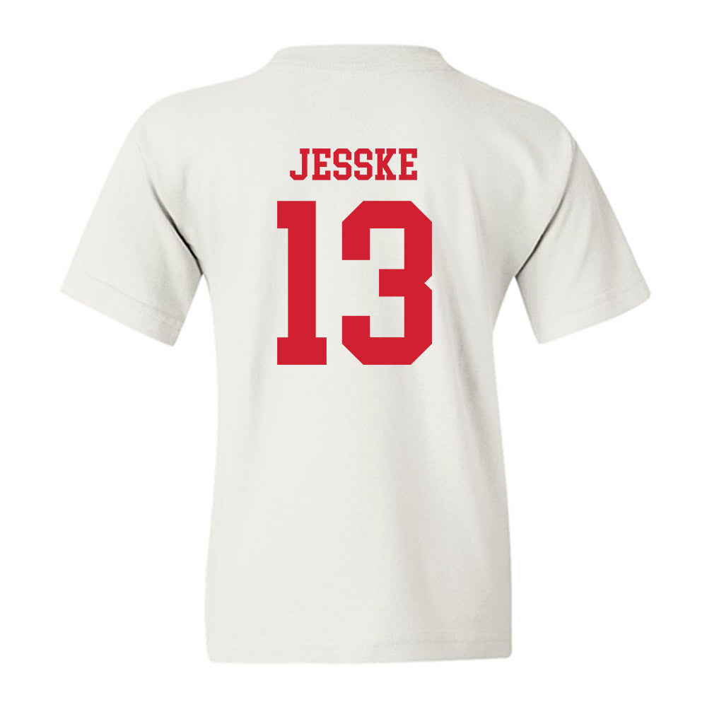 Nebraska - NCAA Baseball : Will Jesske - Sports Shersey Youth T-Shirt-1