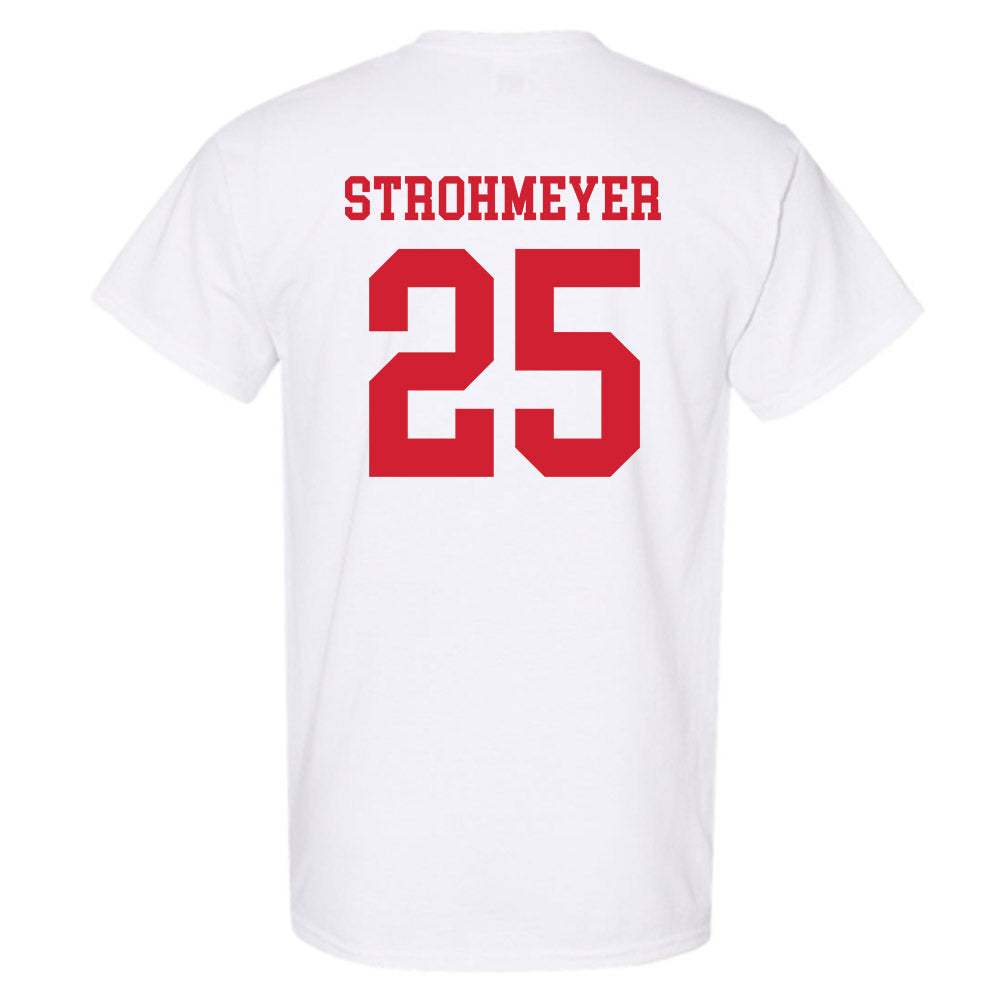 Nebraska - NCAA Baseball : Reed Strohmeyer - Sports Shersey T-Shirt-1