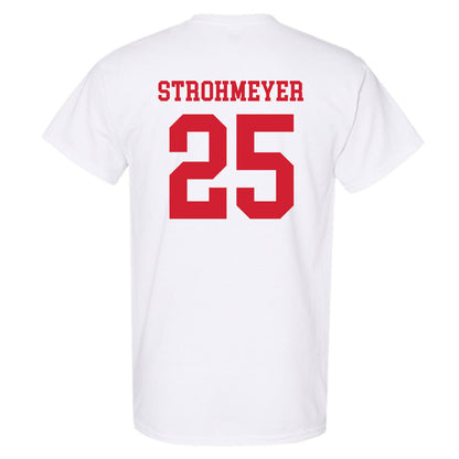 Nebraska - NCAA Baseball : Reed Strohmeyer - Sports Shersey T-Shirt-1