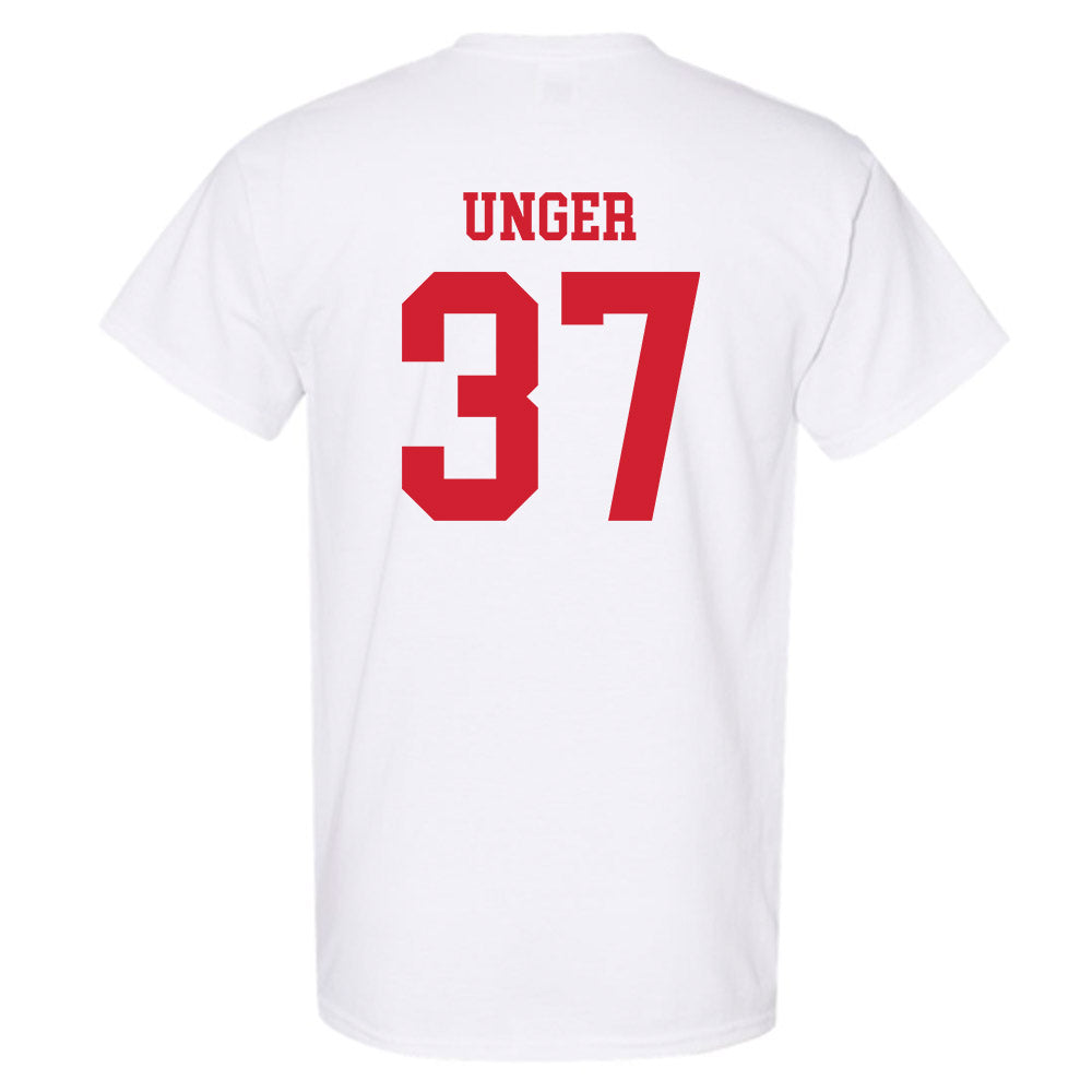 Nebraska - NCAA Baseball : J'Shawn Unger - Sports Shersey T-Shirt-1