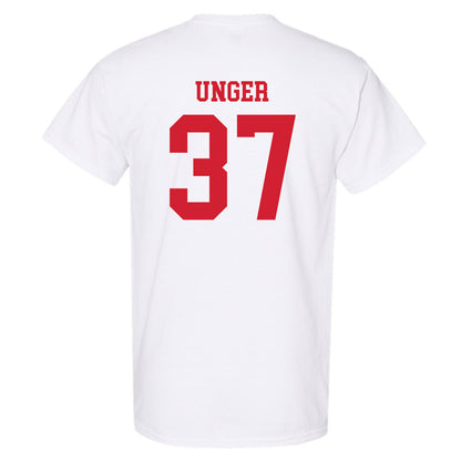 Nebraska - NCAA Baseball : J'Shawn Unger - Sports Shersey T-Shirt-1