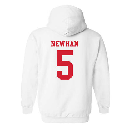 Nebraska - NCAA Baseball : Nico Newhan - Sports Shersey Hooded Sweatshirt-1