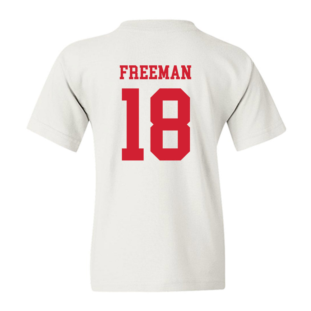 Nebraska - NCAA Baseball : Preston Freeman Freeman - Sports Shersey Youth T-Shirt-1