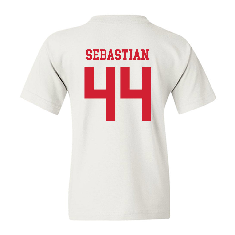 Nebraska - NCAA Baseball : Blake Sebastian - Sports Shersey Youth T-Shirt-1