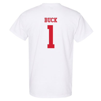 Nebraska - NCAA Baseball : Jett Buck - Sports Shersey T-Shirt-1